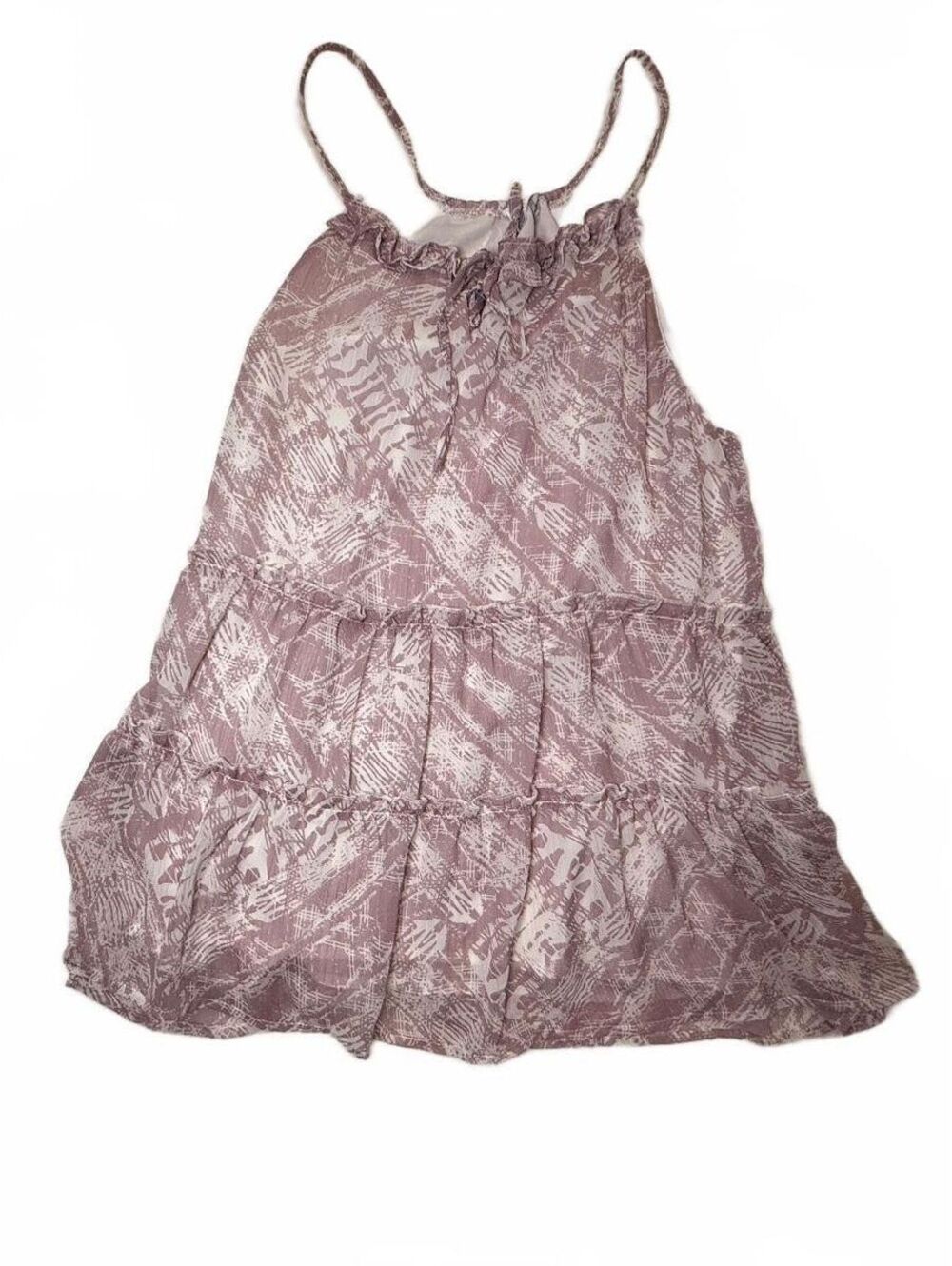 Mittoshop Pink Pattern Dressy Tank